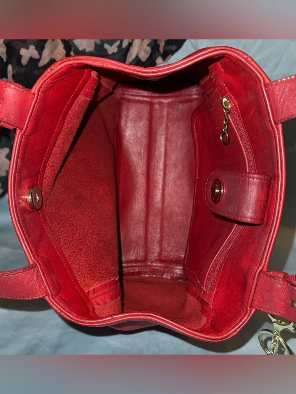 Coach Vintage Waverly Soho Buckle Bag with Cherry Charm